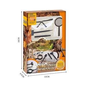 DIY恐龙化石挖掘套件仿真迷你恐龙玩具DIY教育组装恐龙化石玩具 - Product Image 2