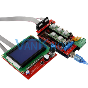 Parti della stampante 3D 12864 schermo del modulo del pannello di controllo LCD 2004 LCD RAMPS1.4 Controller mega2560 scheda KIT da te - Product Image 2