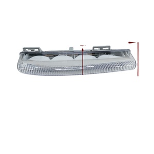 E-class c-class W204 W212 için uygun ön tampon sis lambası LED gün çalışan ışık 2049068900 - Product Image 5