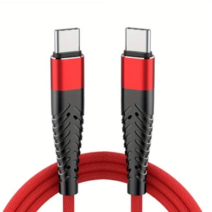 USB C a USB di tipo C 3A cavo di ricarica dati PD cavo veloce in Nylon intrecciato compatibile con l'uso del Computer S10 Note10 - Product Image 1