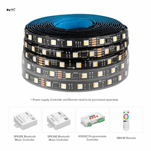 RGBCCT doppia striscia LED per dati 505050smd 16.4FT 60LED/m 10 Pixel/m 5 colori in 1 telecomando a caccia di strisce di luci colorate - Product Image 4