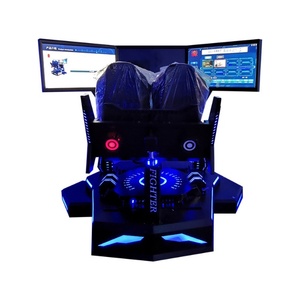 F1 máquina de juego de conducción cabina para la venta 3 tres pantallas 6 DOF seis ejes VR carreras coche Simulador de entrenamiento - Product Image 4