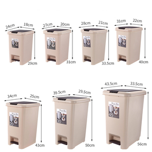 ถังขยะสามารถเหยียบได้ถังขยะสำหรับใช้ในร่ม - Product Image 3
