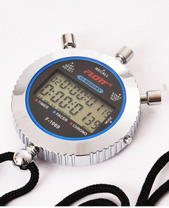 Timer digitale in metallo per cronometro sportivo con memoria impermeabile cronometro da corsa elettronico Timer per conto alla rovescia professionale - Product Image 3