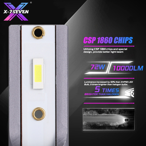 X-7SEVEN高品質68W6800ルーメンH119004 9005 90069007自動照明システムLEDヘッドライト電球