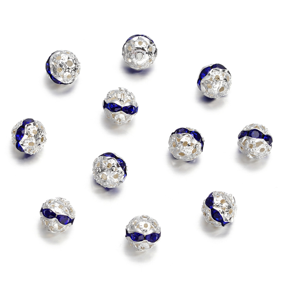 Silver and Royal Blue
