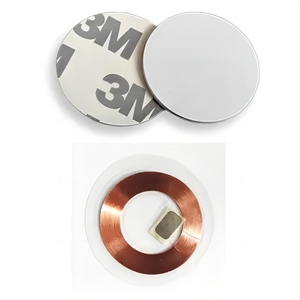 125kHz RFID moneta adesivo per alberghi PVC/ABS/PET plastica 20mm/25mm/30mm frequenza 13.56MHz Chip T5577 per tessera - Product Image 5