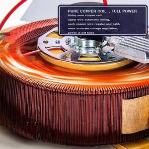 3KVA 2.5KVA svc/tnd เครื่องควบคุมแรงดันไฟฟ้ากระแสสลับแบบเฟสเดียวเซอร์โวมอเตอร์ควบคุม220V เอาต์พุตแรงดันไฟฟ้า50Hz - Product Image 5