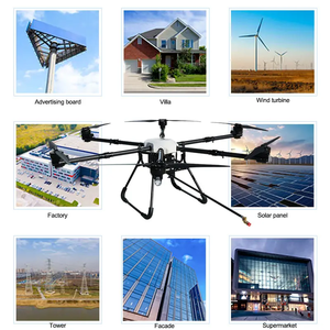 Smart Cleaning Drone <strong>Offers</strong> Precision <strong>Flight</strong> for Hard-To-Reach Areas Drone Cleaning Ensures High Accuracy Drone for Villa - Product Image 2
