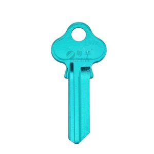 Popular ultra Light Titanium Colorful Uncut <strong>Key</strong> Blank LW4 Aluminum <strong>Key</strong> Blank for Duplicate <strong>Key</strong> Cutting Machine