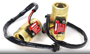 G3/4真鍮水銅流量センサー効果スイッチ流量計DC 5-12V - Product Image 6