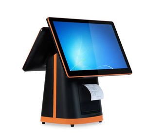 880P POS терминал кассовый аппарат 15,6 ''LED/VFD основной дисплей 15,6'' дисплей клиента 80 мм принтер сенсорный экран в комплекте SDK - Product Image 2