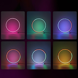Yeni 2022 ses aktive oyun lamba ses kontrolü atmosfer ışığı RGB oyun masa lambası - Product Image 5