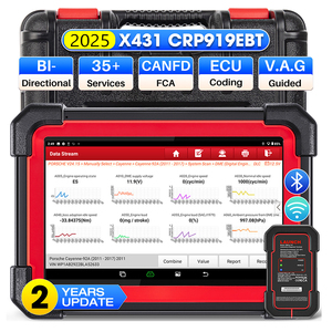 START X431 CRP919EBT Elite OBD2-Scanner Bidirektion ales Diagnose werkzeug CANFD & DOIP ECU-Codier maschine PK CRP919X BT - Product Image 1