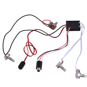 Ventes directes d'usine Circuit de guitare électrique EQ-B2T 2 bandes EQ Circuit de préampli de guitare passif et actif pour guitares