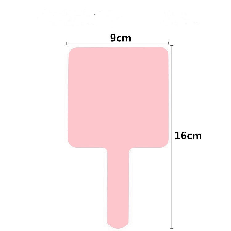 Miroir rose cosmétique