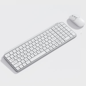 Rechargeable Wireless <strong>Keyboard</strong> and Mouse Combo, Ultra-Thin Compact Design, 2.4G Portable for PC Laptop Desktop <strong>Computer</strong> Notebook - Product Image 2