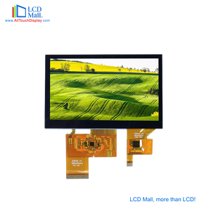 TouchScreen transflettivo personalizzato 4.3 pollici pannello Lcd RGB a 24 BIT modulo TFT Monitor Lcd di potenza USB per identificazione delle impronte digitali - Product Image 3