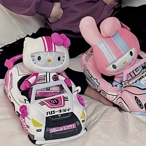16 "/40cm & sanrios HelloKitty Speed Racer sang trọng-PINKY Racer Car & HelloKitty búp bê, đồ chơi sang trọng mềm mại, thú nhồi bông quà tặng - Product Image 3