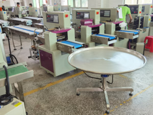 1.2m 1.5m可调电动工作台不锈钢收集台旋转圆形分拣工业旋转台 - Product Image 6