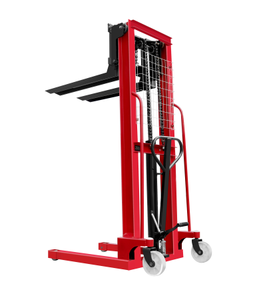 Prezzo scontato 1.5ton stoccatore manuale carico e scarico carrello elevatore piccolo carrello elevatore manuale portatile di buona qualità - Product Image 1