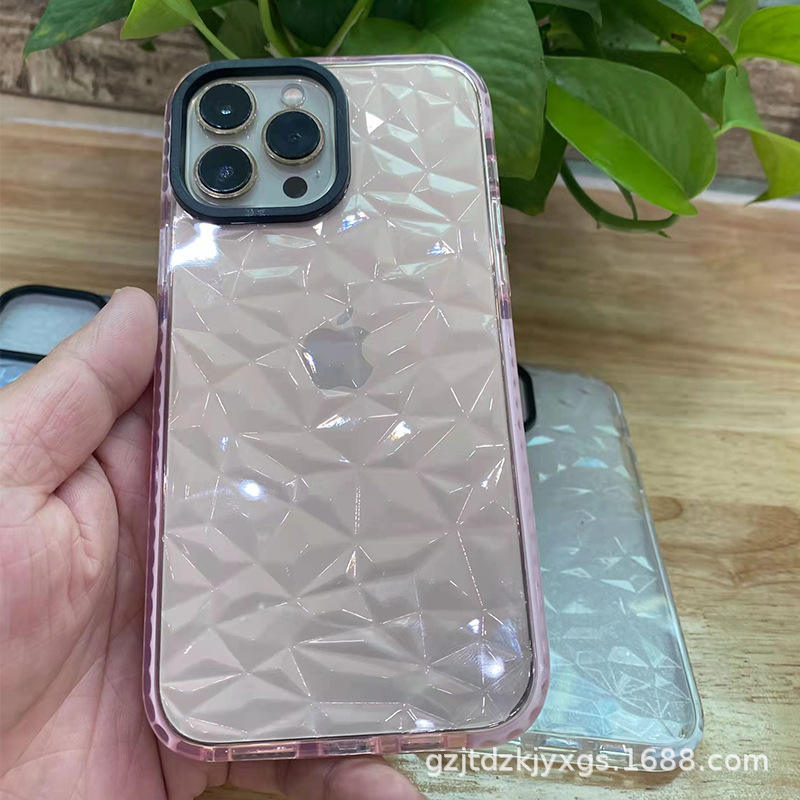 Diamond pattern powder