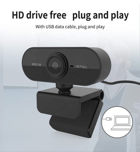 HD 1080P USB Webcam Mini-Computer-Web kamera mit drehbarem Mikrofon für Live-Broadcast-Video anruf konferenz Work Web-Cam - Product Image 4