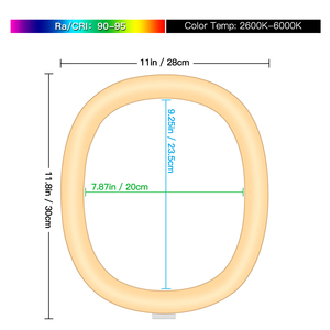 12 inç halka ışık Ringlight 12 inç Selfie dolgu makyaj ışığı masaüstü ile Aros de Luz halka ışık <span class=keywords><strong>LED</strong></span> tripod standı