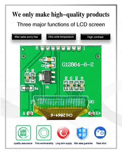 128x64 STN COG LCD-Anzeige modul mit SPI-Schnitts telle für Arduino-und Grafik anzeigen Factory Direct 128 X64 Grafik-COG-LCD-Modul - Product Image 6