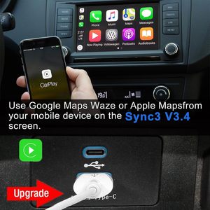Mdulo De Interfaz çift senkronizasyon 3 Usb + tipi C Para Ford, Apple, Carplay, - Product Image 4