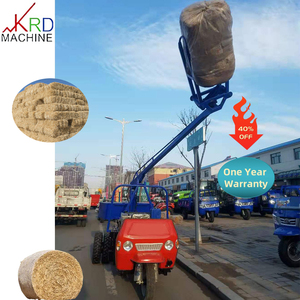 2025 Hot Agricultural 360 Grad Entlade höhe 4 Meter Rotations stroh ballen automatische Aufnahme-und Lade maschine - Product Image 1