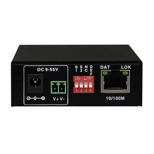 1通道RS232 RS422 RS485到以太网服务器串行到以太网转换器10/100M，带Modbus RTU到TCP - Product Image 2