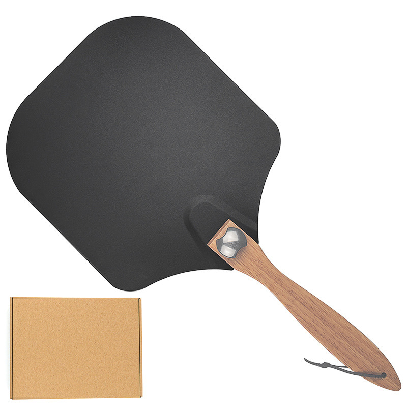 Non-stick pan: Aluminum spatula + kraft paper box