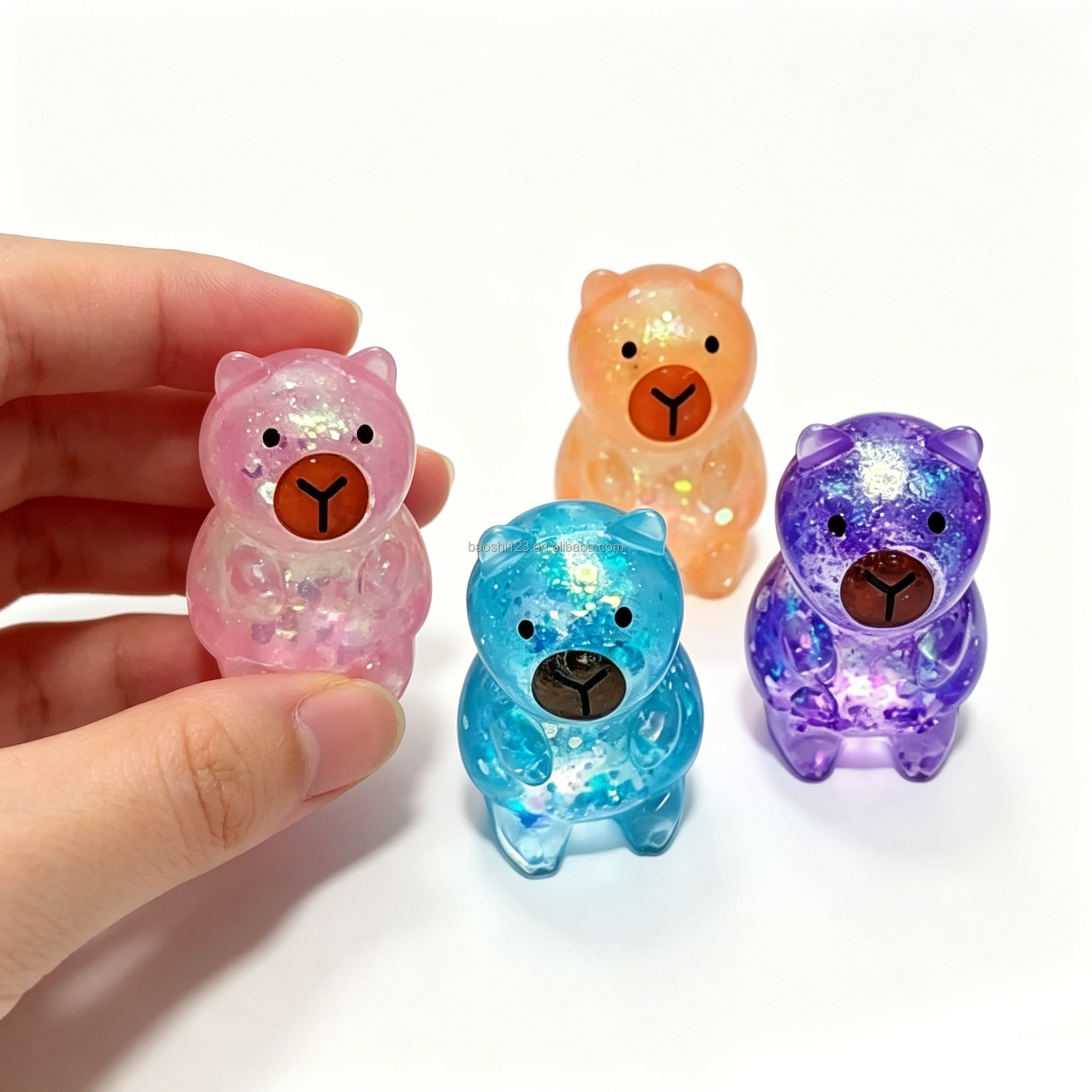 Capybara maltosse TPR 5cm (bleu)