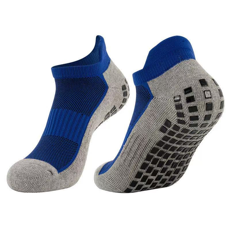 Sapphire blue gray bottom socks