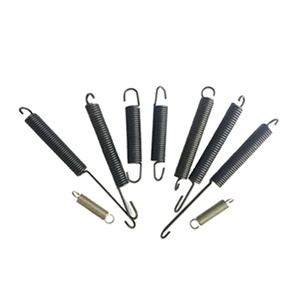 מותאם אישית שונה סוגים שחור 3mm הארכת אביב חוט הארכת מעיינות הארכת אביב עם ווים