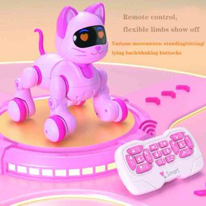 インテリジェントリモートセンシングロボット犬が歌ったり踊ったりできる子供の早期教育物語電気プログラミングスタントおもちゃ犬 - Product Image 3