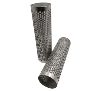 Punzonatrice con piastra metallica a scheletro per tubo di rete con foro rotondo elemento filtrante per punzonatura del filtro per marmitta - Product Image 6