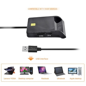 Lettore di Smart Card SIM SD TF di accesso comune CAC multifunzione - Product Image 3