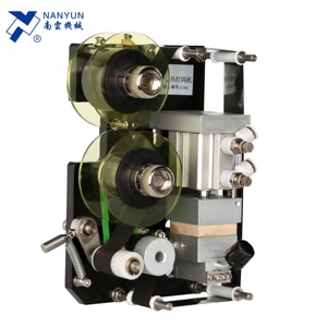 NY-803A pneumatische automatische Verfalls datum Code Chargen nummer Codier maschine für VFFS Beutel Verpackungs maschine und Flaschen etikett ierer