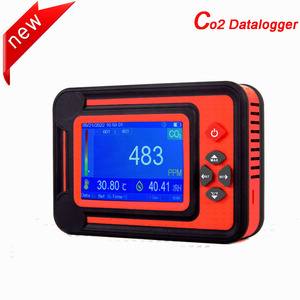 Detector de dióxido de carbono 3 en 1, Monitor de calidad del aire, Sensor de temperatura y humedad con sistema de alarma automática, registrador de datos, medidor de CO2 - Product Image 3