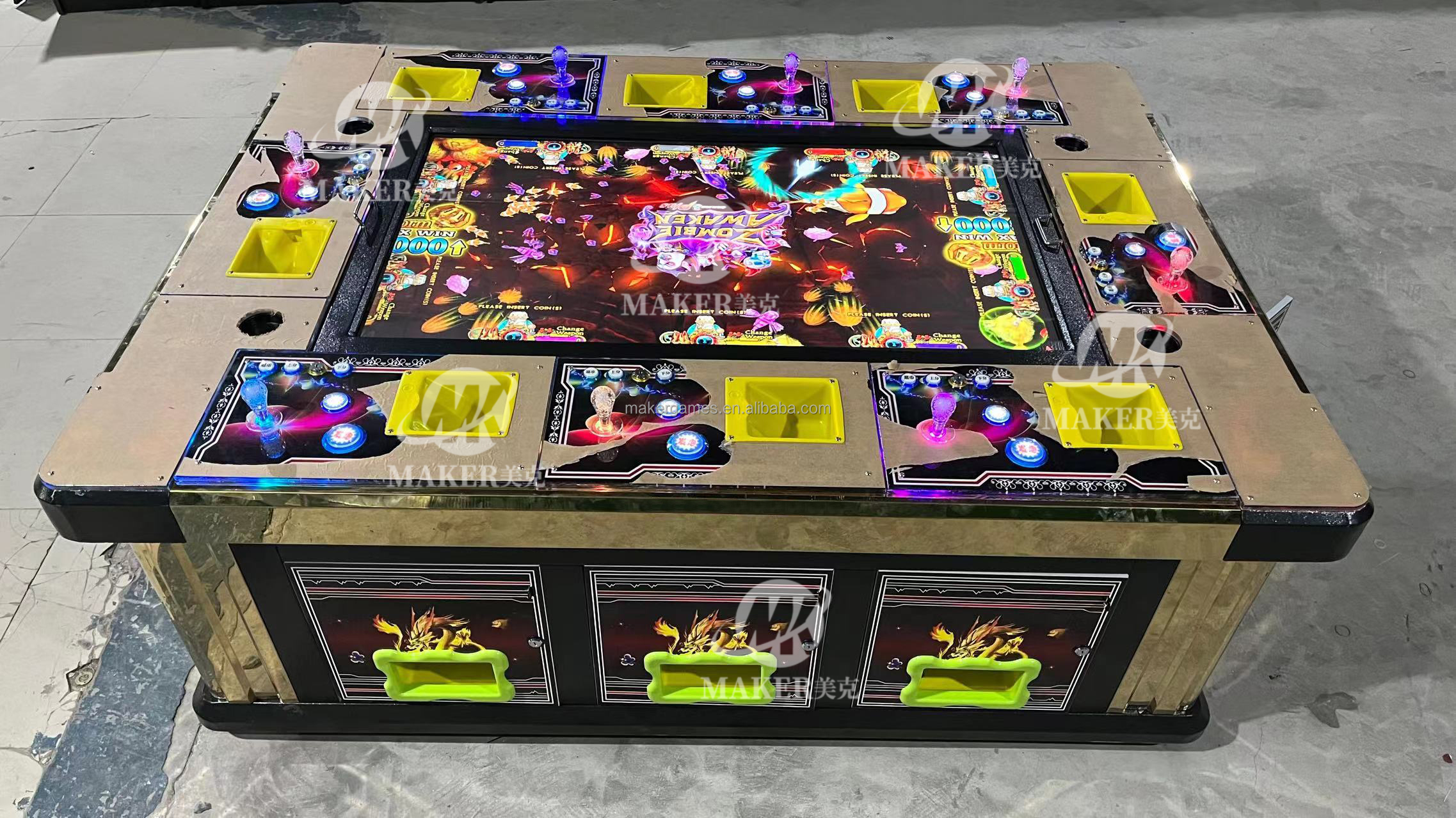 A 55 pollici a gettoni a prova d'umidità della macchina del gioco di pesca del casinò 6