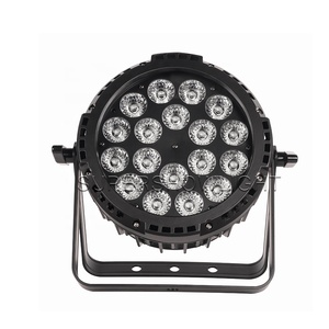 Supershow Slim Flat Stage Par a <strong>Led</strong> 18x18w Rgbwa Uv 6in1 Waterproof <strong>Dmx</strong> 512 <strong>Control</strong> Sound Activated <strong>Led</strong> Par Can Stage Light - Product Image 2
