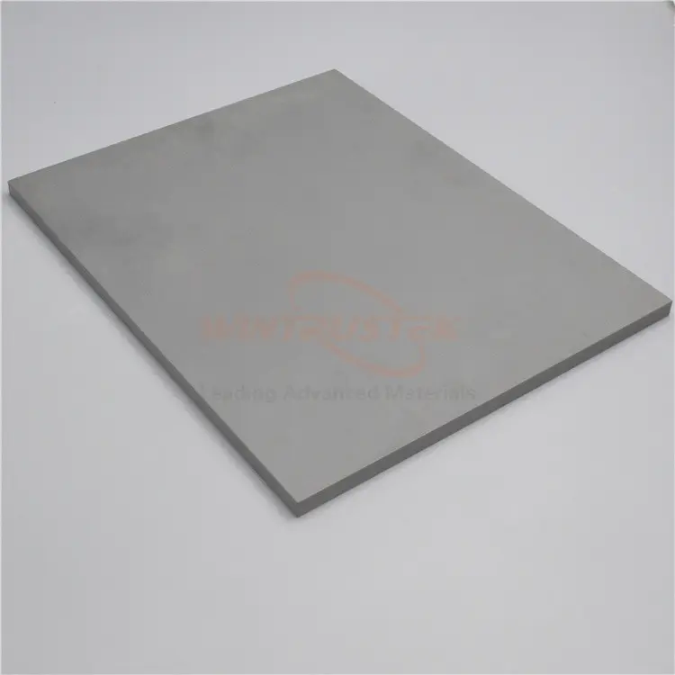 Fabricação personalizada Alta Qualidade Silicon Carbide Ceramic plate SiC Ceramic