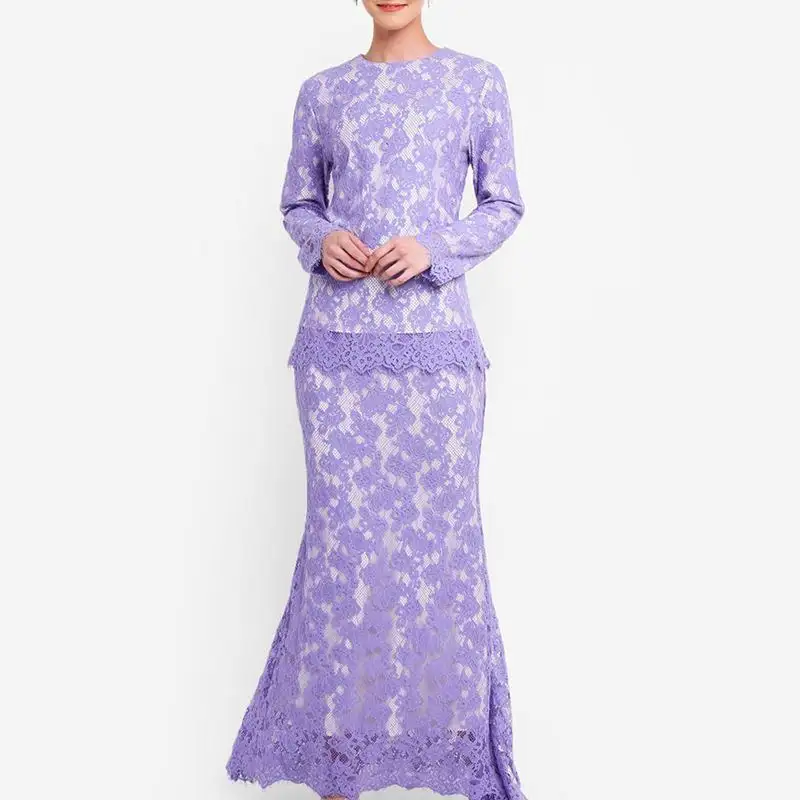Robe Jubah pour les musulmanes, fine tenue islamique, inde, Baju Kurung, nouvelle collection