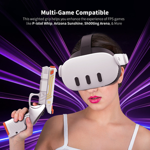 AMVR VR Accessories Anti Slip Handle Shell Cover for Meta <strong>Quest</strong> 3 and <strong>Quest</strong> 3s Controllers - Product Image 6