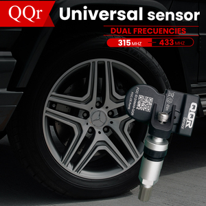 QQr 2-in-1 433MHz 315 MHz <strong>Programmable</strong> Tire Pressure Monitoring Sensor TPMS Universal Car Repair Tool 5V Voltage - Product Image 5