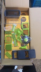 New 16 in <strong>1</strong> <strong>Multi</strong>-functional Vegetable <strong>Cutter</strong> Chopper Kitchen Green Vegetable <strong>Cutter</strong>