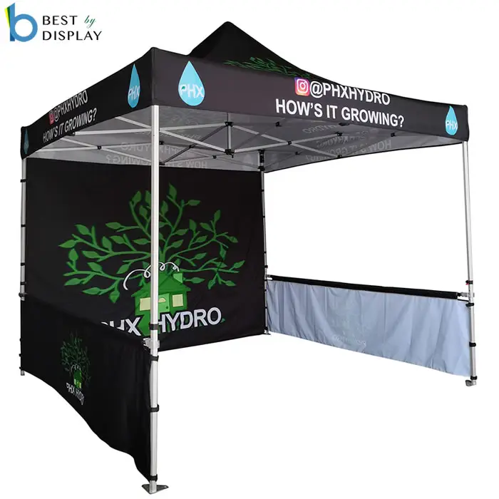 Custom Made Printed Folding 3X3 10x10 Outdoor Event Aluminum Frame Pop Up Tents Marquee Gazebo Canopy Trade Show Tent