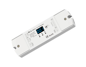 DL DC12V 24V 4CH DMX512 din-рейка контроллер беспроводной DMX 0-10V DMX512 декодер - Product Image 5